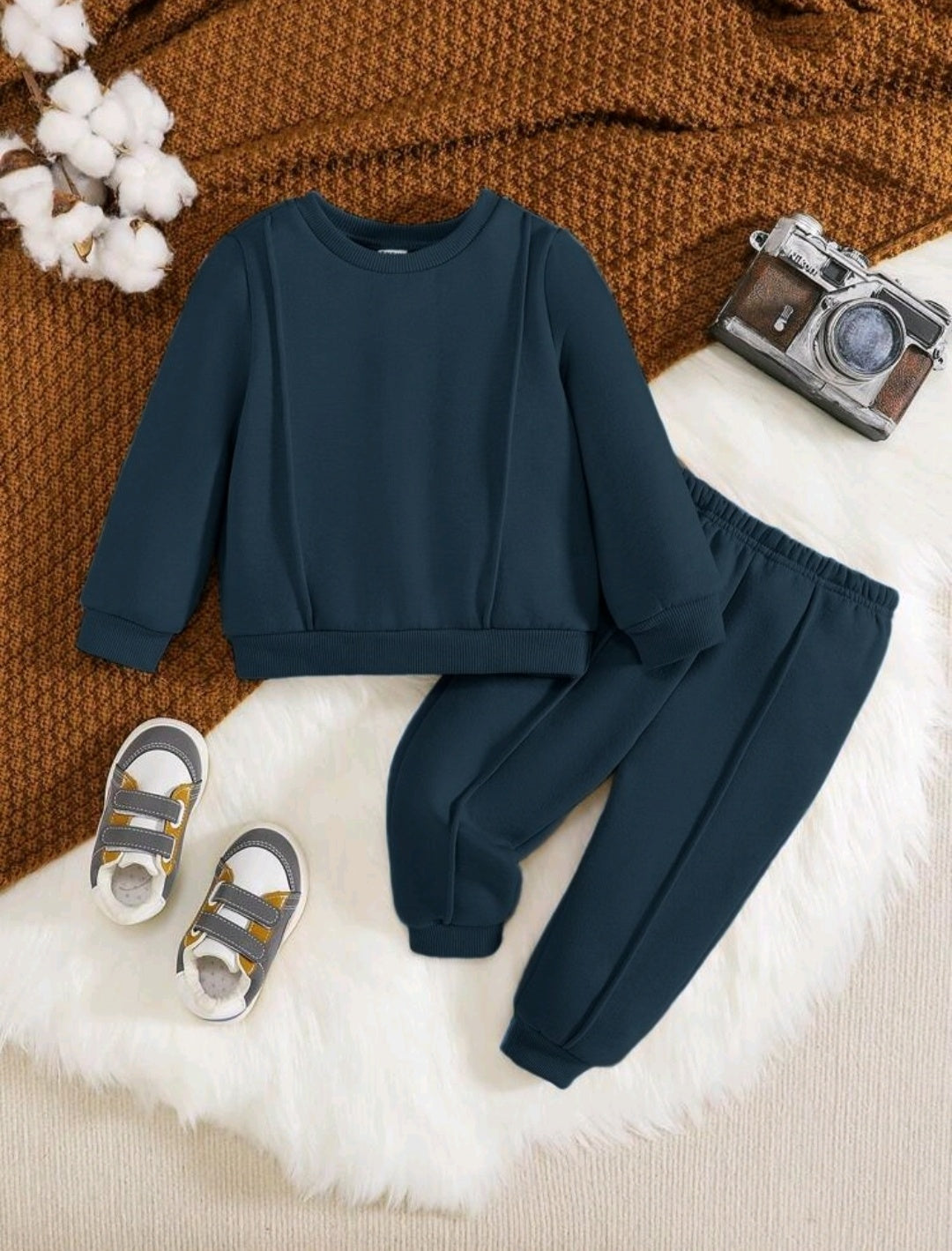 BLUE WINTER KIDS SWEAT SUIT